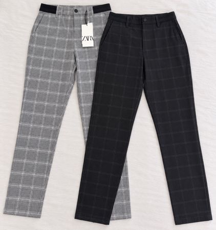 ZARA Herren Hosenpaket Gr. S | 2 Stoffhosen | 1x Neu mit Eti