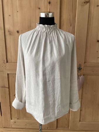 YAYA Damen Bluse, Grösse 36, Beige, neu