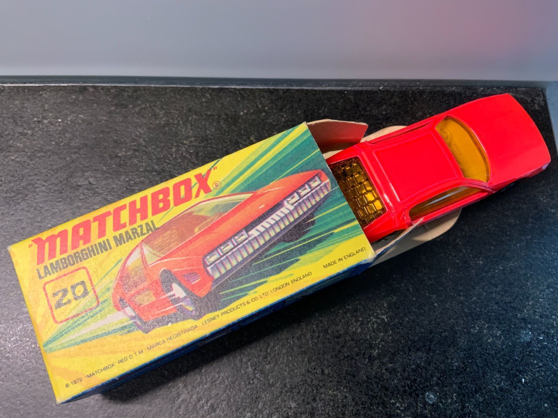 Matchbox Modellini d'auto: MATCHBOX Nr. 20, Lamborghini Marzal – Nuovo e nell'imballaggio originale da Erlenbach im Simmental venduto da Model_box 3