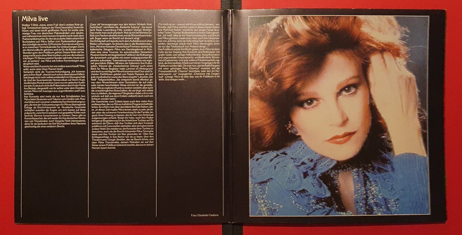Dischi in vinile: Schallplatte (LP) Milva - Das Konzert – Usato da Illnau venduto da BoFrost 3