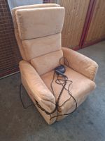 Sessel Himolla Cumulus el. verstellbar Stoff beige gebraucht