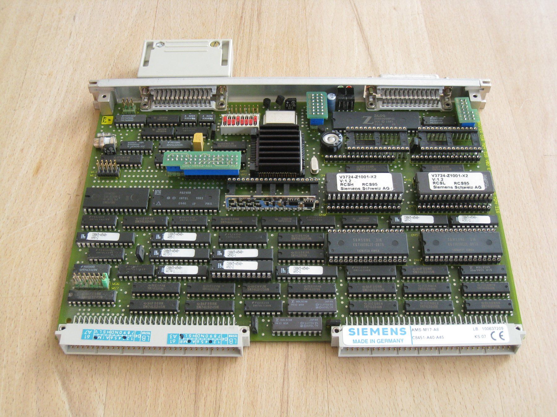 Siemens Componenti elettronici: Siemens Steuerplatine AMS-M17-A8 CPU Modul – Difettoso da Näfels venduto da Derglarner