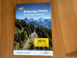 Schynige Platte Rabatt Coop 30% Fahrt Jungfrau