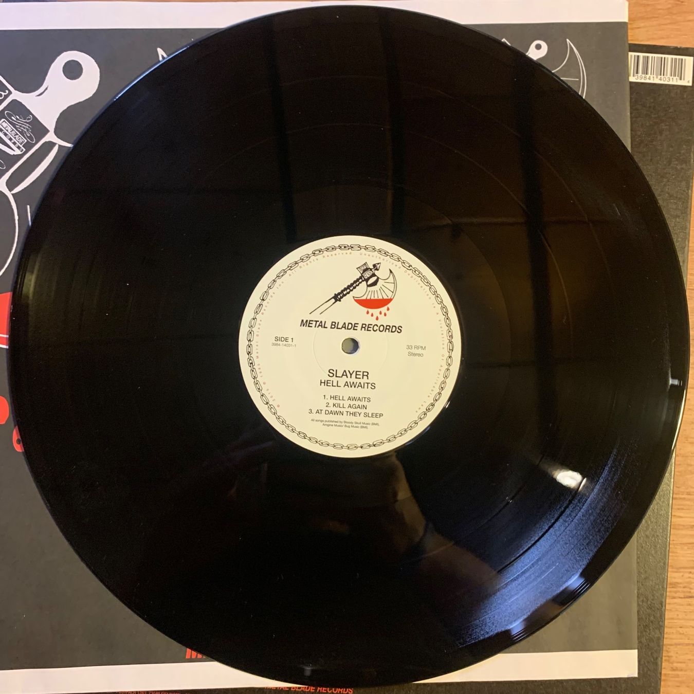 Schallplatten: SLAYER - HELL AWAITS...RE EU 2016...EX/EX – Gebraucht aus Gals von Diskopat 3