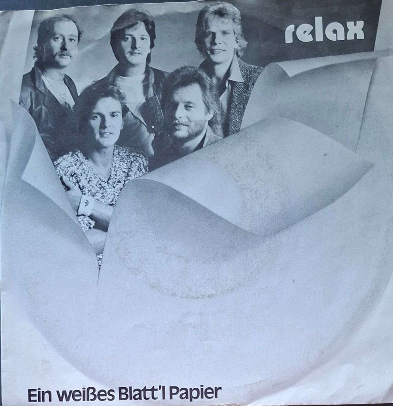 Vinyles: Vinyl Single Relax - Ein weisses Blatt'l Papier – D'occasion à Langenthal par Modo39