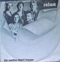 Vinyl Single Relax - Ein weisses Blatt'l Papier
