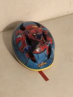 Kinder Velohelm Marvel Spider-Man blau rot gebraucht