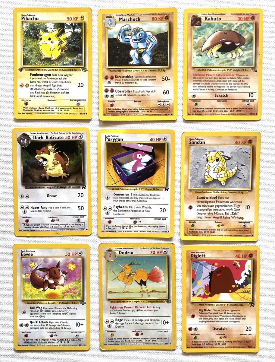Pokémon Sammelbilder & Trading cards: Konvolut Pokémon Karten 1999/2000 – Neu (gemäss Beschreibung) aus Zürich von rsa_dv8r 2