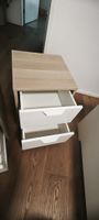 IKEA ASKVOLL Nachttische – Braun/Weiß – TOP Zustand
