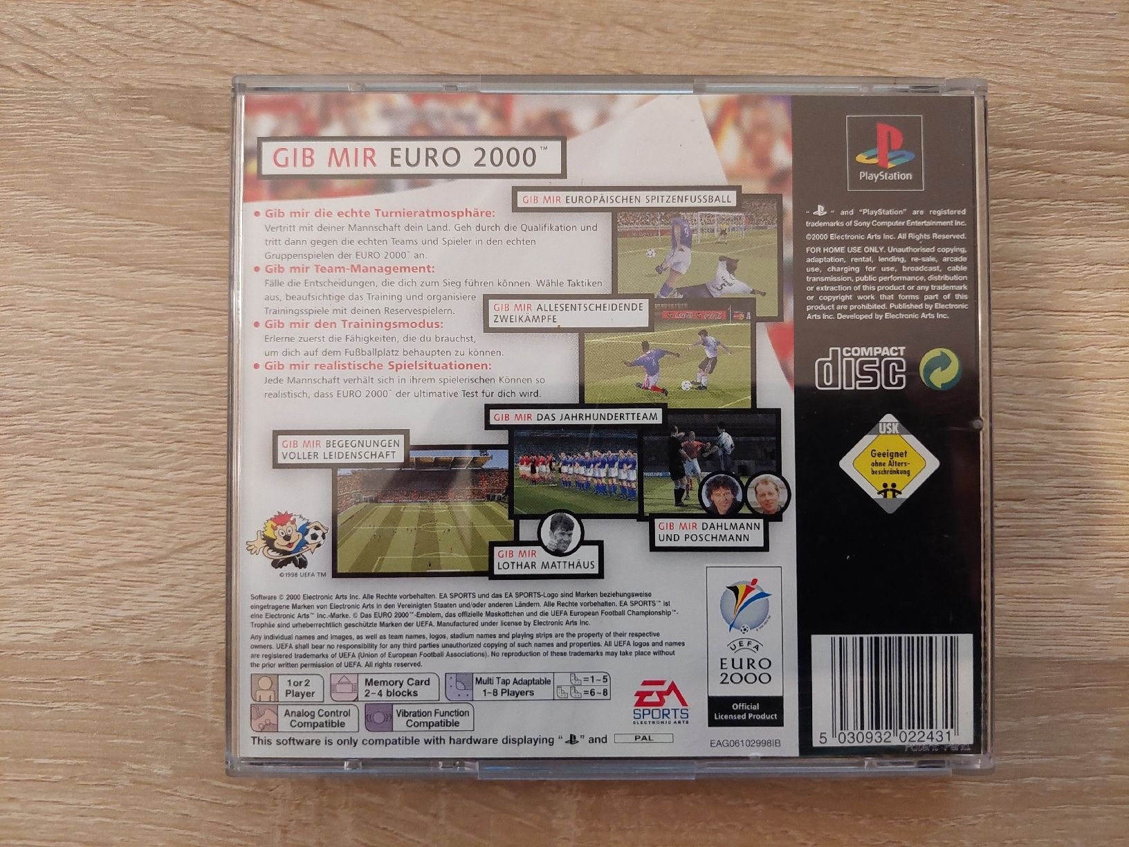 Sony Giochi: UEFA EURO 2000 Playstation 1 – Usato da Stansstad venduto da Mazzane 2
