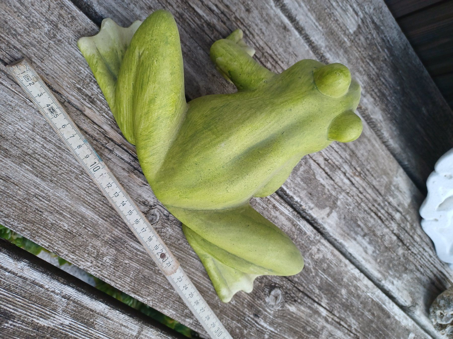 Figuren: Frosch Terracotta – Neu (gemäss Beschreibung) aus Wangen a.Aare von Schneckenparadies 2