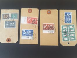 Pax Paket-Etiketten ,hoher Kat. Wert