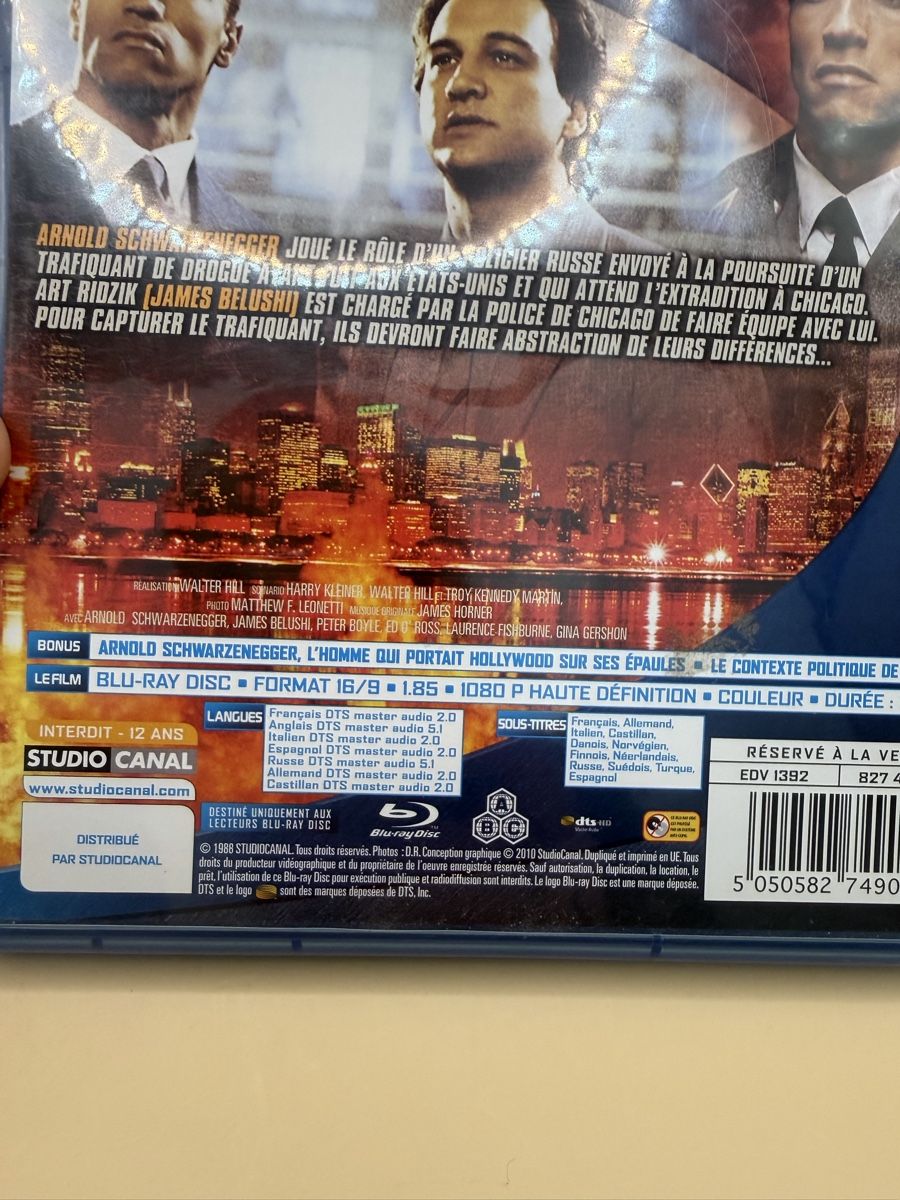 Tutti i DVDs: Blu-ray Double Détente - Schwarzenegger – Usato da Genève venduto da sho_67qj 2