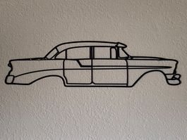 Auto Silhouette Metall Ford 1949 Sedan