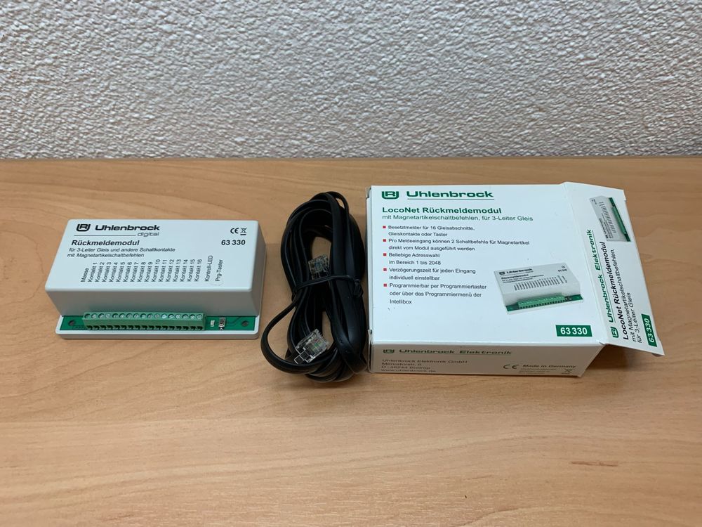 3x Uhlenbrock Rückmeldemodul 63 340 | Kaufen auf