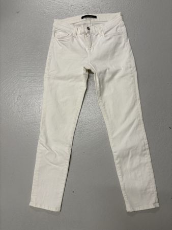 J Brand Jeans Weiss high waist skinny Grösse 26