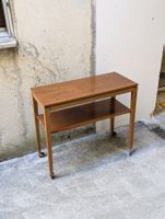 Mid-Century Serviertisch/Teewagen, mit Rollen, Skandinavisch