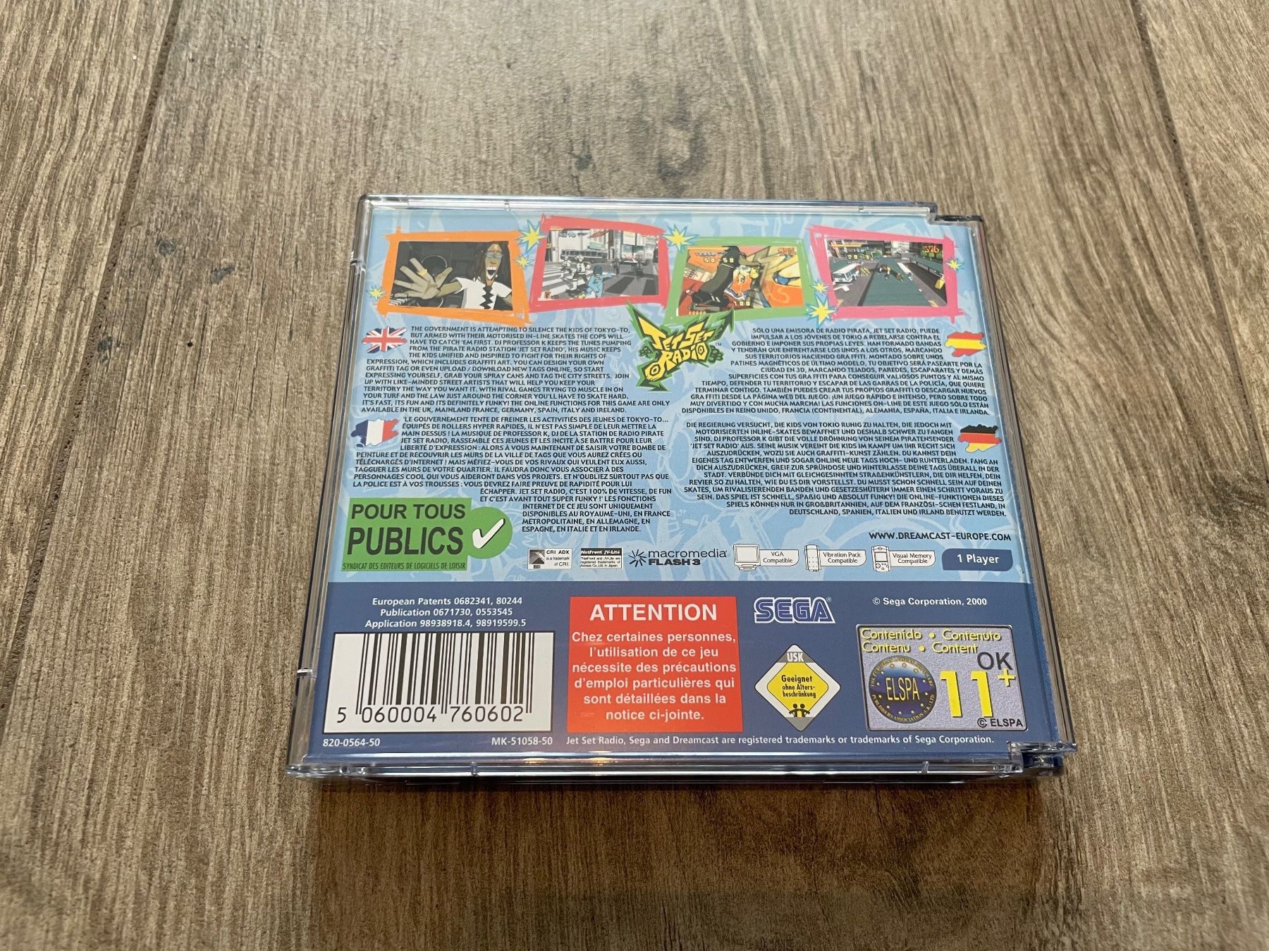 Spiele: Sega Dreamcast - Jet Set Radio – Gebraucht aus Inwil von  3
