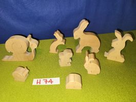 Holztiere,Naef?,Puzzle H74