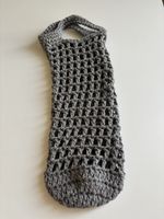 Handgehäkelter Flaschen-Geschenkbeutel