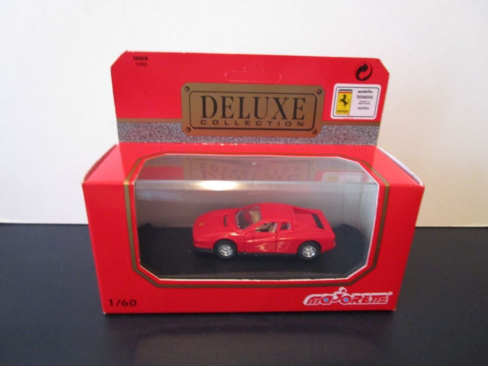 Ferrari Testarossa Majorette Super Crystal Verte Années 90 - Rare échelle 1/64