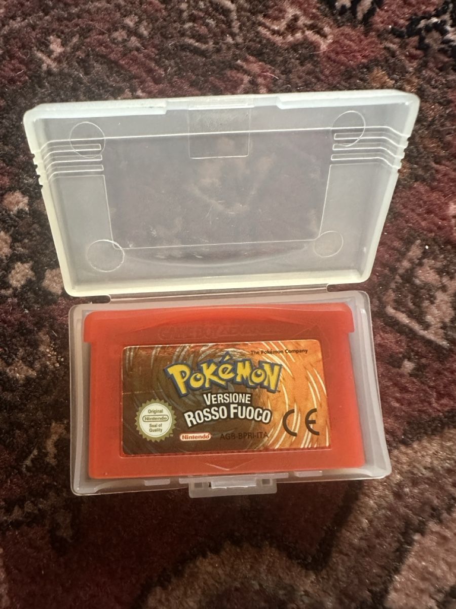Nintendo Giochi: Gioco Game Boy Advance Pokemon Rosso Fuoco Nintendo – Usato da Bellinzona venduto da Ti.belli