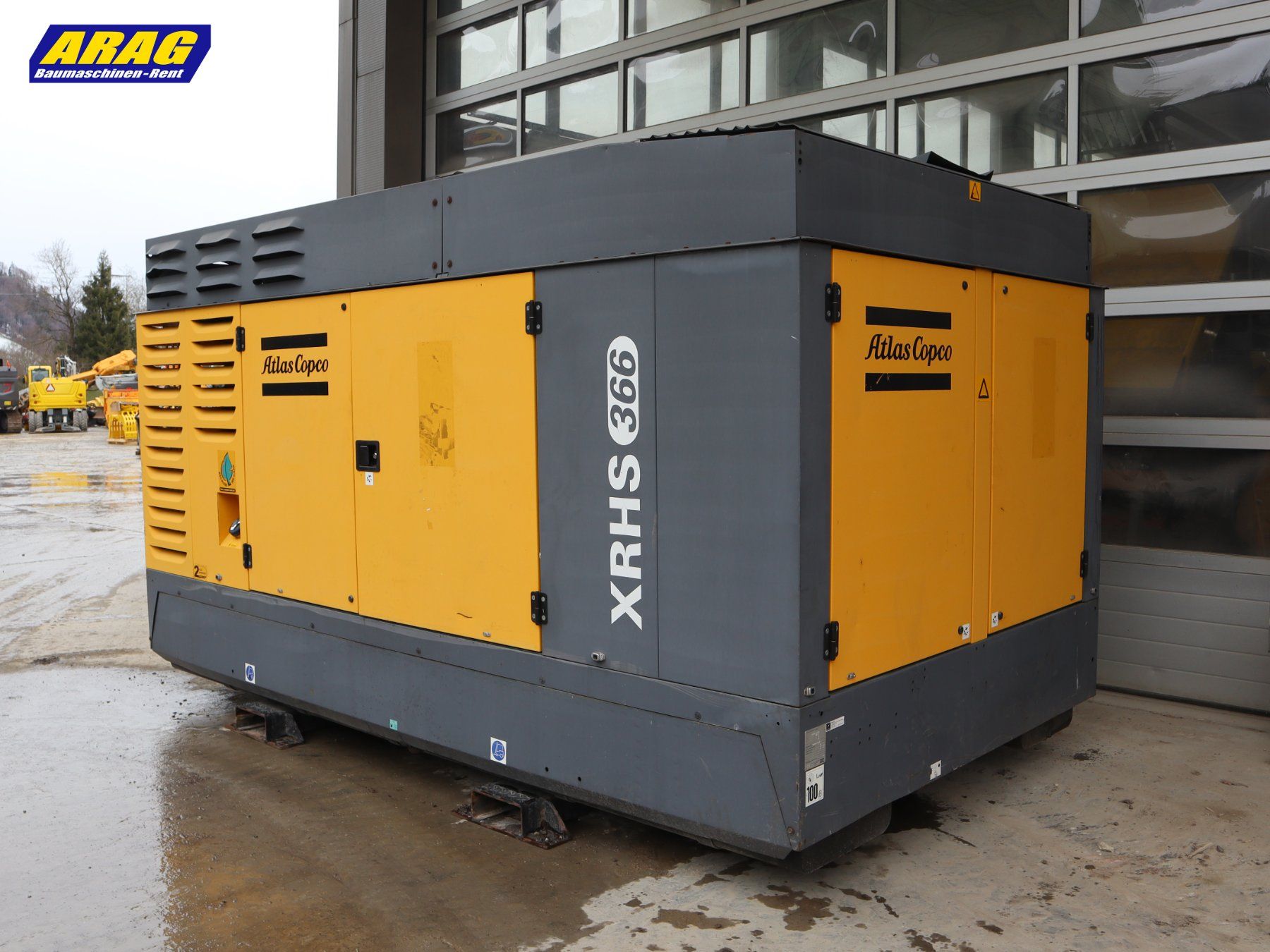 Atlas Copco Kompressoren: Atlas Copco XRHS366 CD Kompressor – Gebraucht aus Hasle LU von Arag08 2