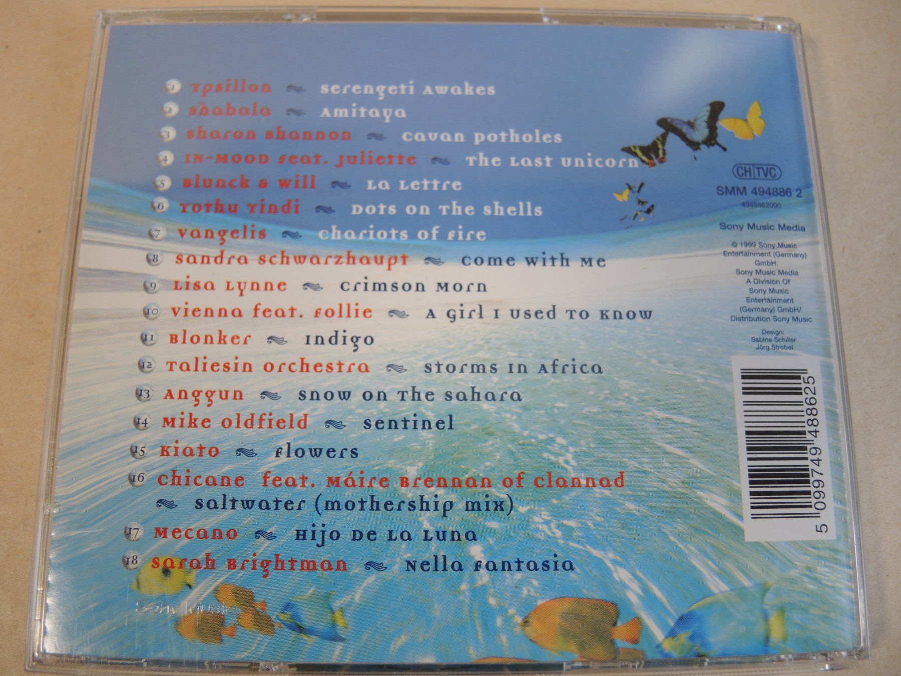 CD: Eden CD Sampler "Lass dich fallen in das Reich der Träume" – Usato da Rorschach venduto da maeck8 2