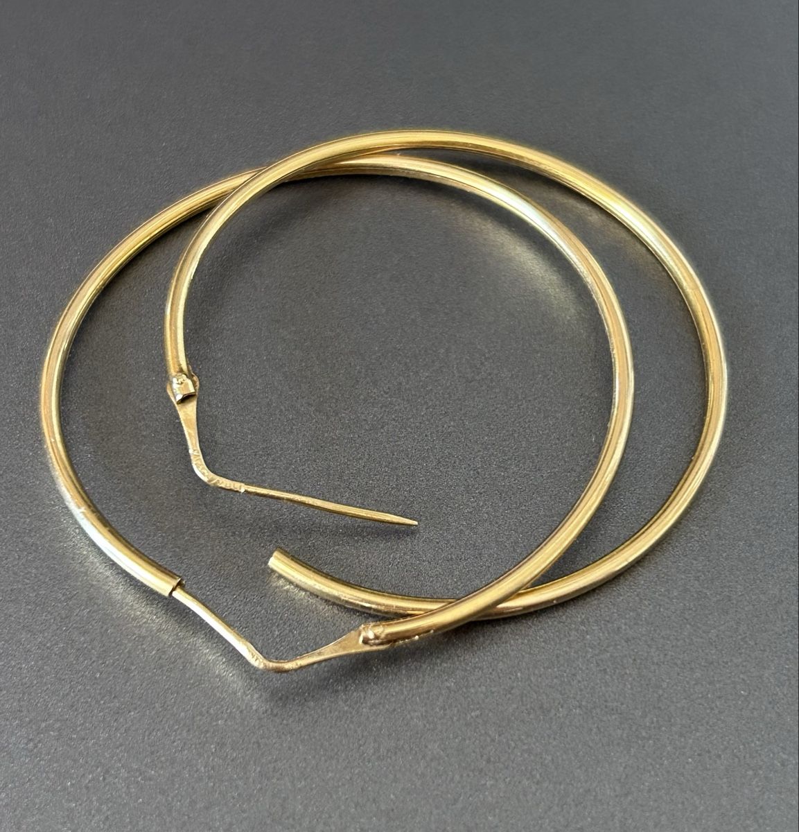 Orecchini pendenti & Orecchini a lobo: Boucles créoles en or 750 – Usato da Zürich venduto da malia. 2