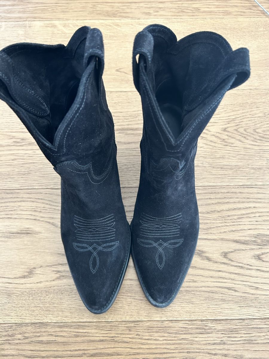 Ralph Lauren Damenschuhe: Bottines Polo Ralph Lauren daim  38 – Gebraucht aus Lully VD von Garance040 1