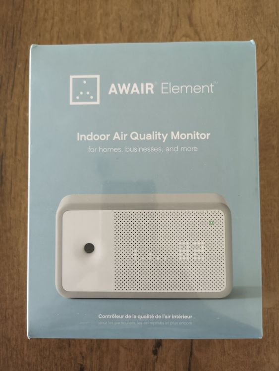 Awair Element - Indoor-Luftqualitätsmonitor (inkl. CO2) NEU (Neu und ...