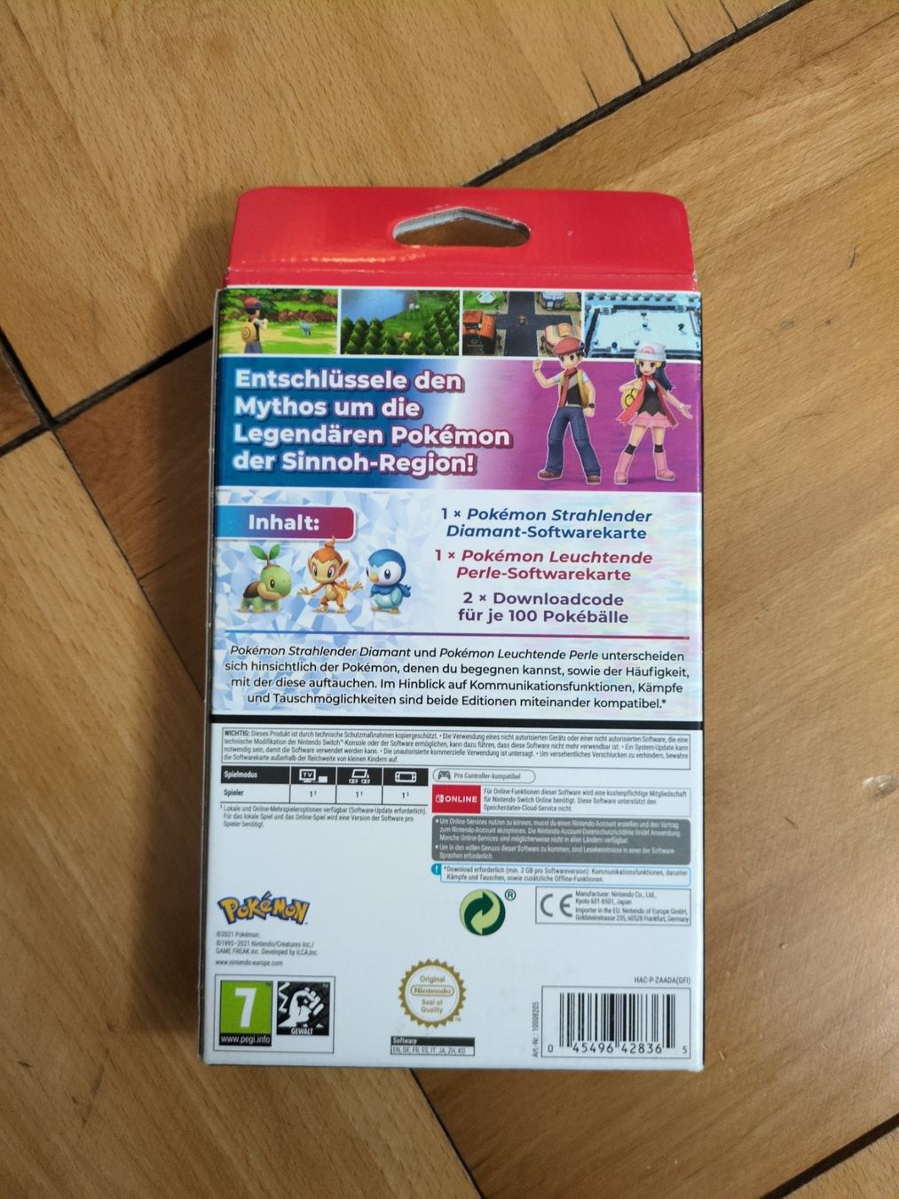 Pokémon Giochi: Doppelpack Pokemon Diamant & Perle – Nuovo e nell'imballaggio originale da Zürich venduto da Renevuk 1