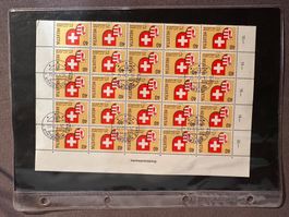 Bogen 1978 gestempelt