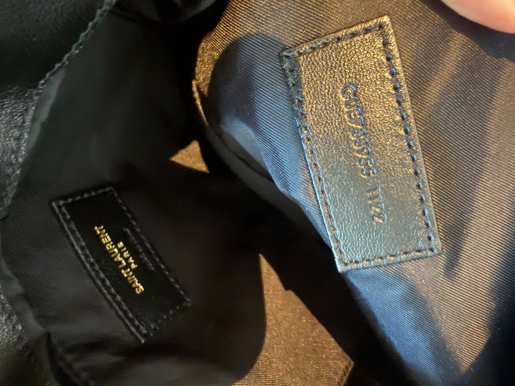 Saint Laurent Borse da donna: Orig. Saint Laurent Pouch schwarz Leder – Nuovo (secondo la descrizione) da Wallisellen venduto da Aboutfashion 7