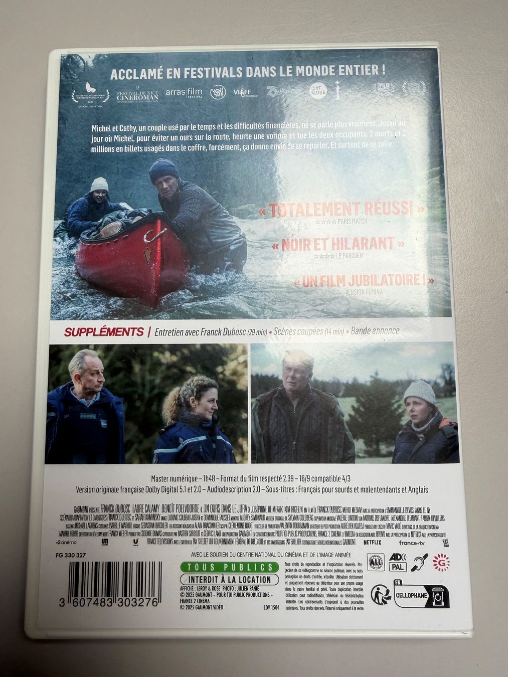 Alle DVDs: DVD Un Ours dans le Jura - Franck Dubosc - État neuf! – Neu (gemäss Beschreibung) aus Reconvilier von CR165639 1