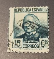 Spanien 1938 dezentriert briefmarke