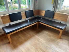 Eckbank Buche Massiv 210x170