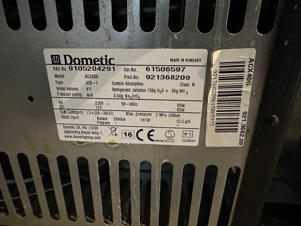 Dometic CombiCool ACX 40 G, Tragbare Absorber Kühlbox