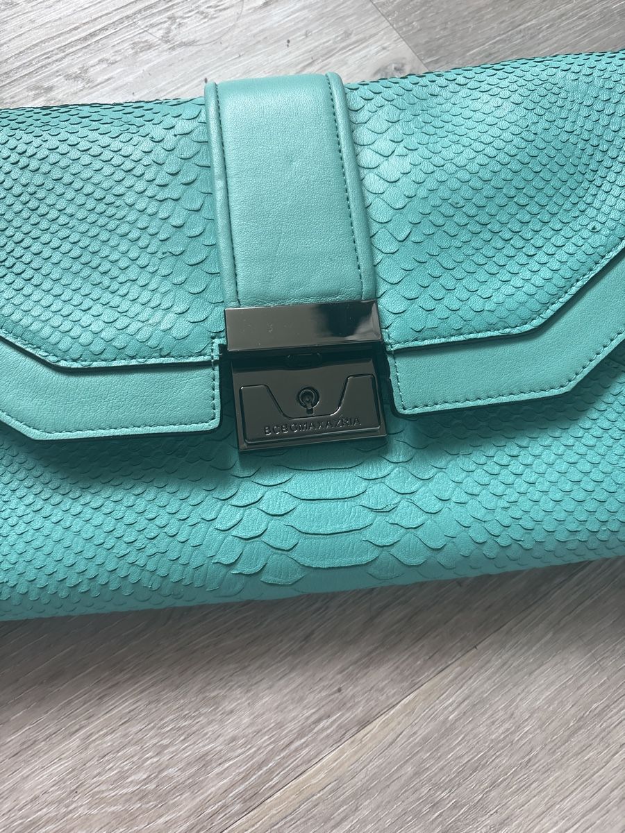 Taschen für Damen: Superbe sac à main BCBGMAXAZRIA turquoise, comme neuf! – Neu (gemäss Beschreibung) aus Peseux von camosport 3