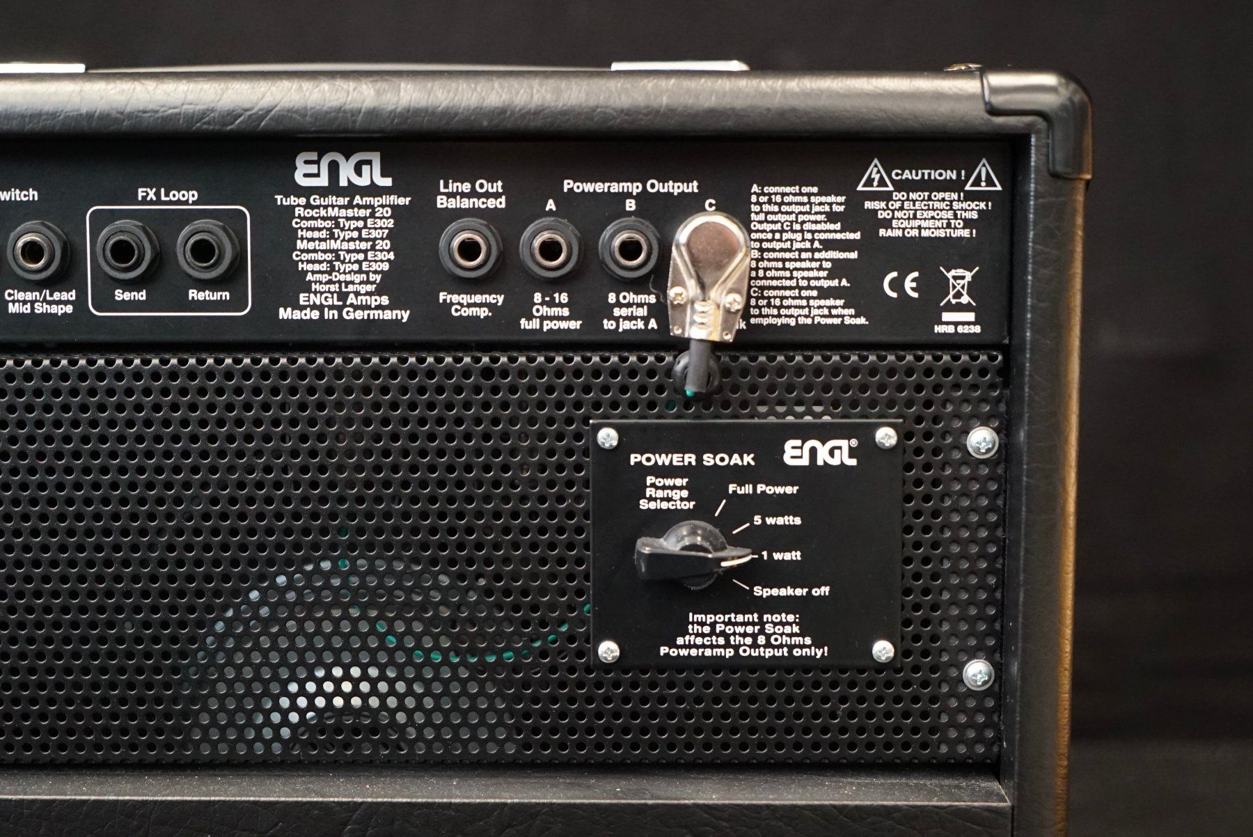 Engl Verstärker: ENGL RockMaster 20 Combo E302 Gitarren-Verstärker – Gebraucht aus Ortschwaben von Musictrade 7