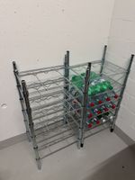 2× IKEA OMAR Flaschenregal verzinkt – Weinregal
