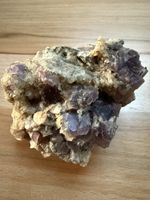 Amethyst-Stufe mit Calcit