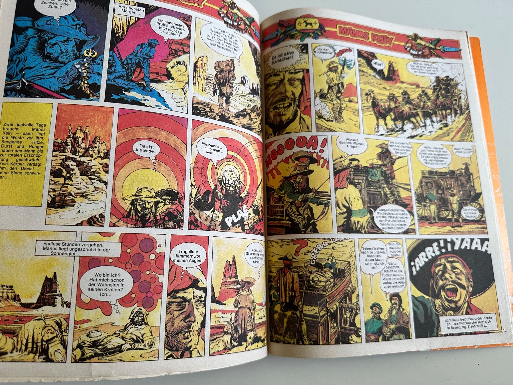 Fumetti: COMIC ACTION ALBUM 106 - MANOS KELLY – Usato da Münsingen venduto da Ganjam 5