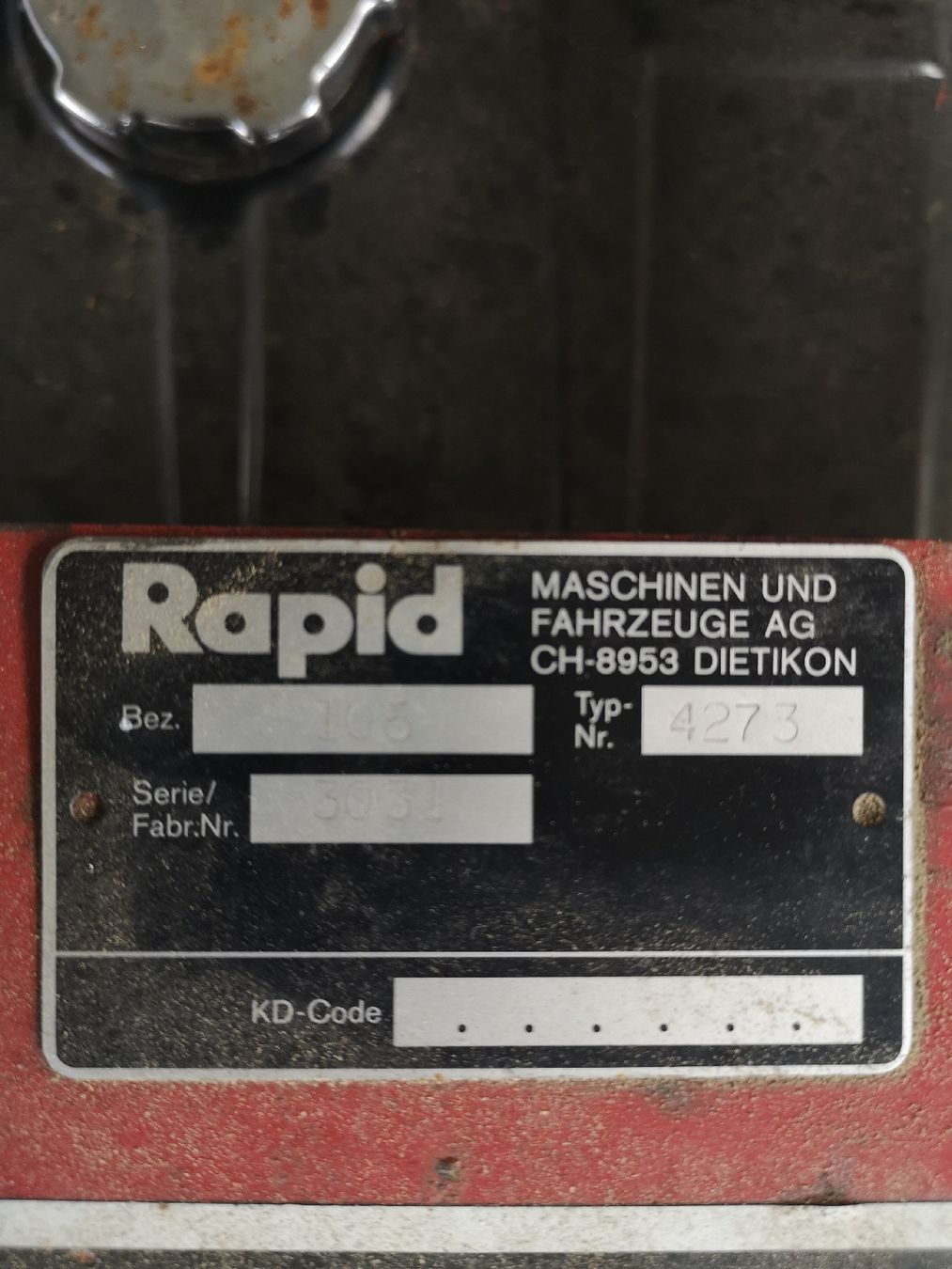 Déneigement: Rapid 105 Schneefräse Hydrostatic  – Défectueux à Unterseen par 34unterseen34 5
