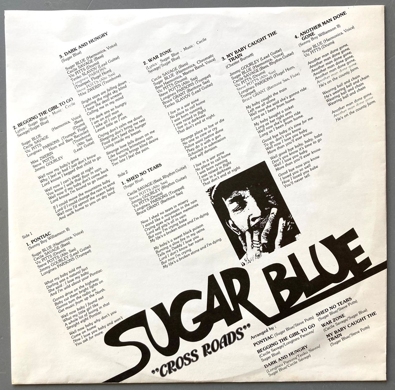 Vinyles: SUGAR BLUE - CROSS ROADS – D'occasion à Poliez-Pittet par Newtown-Records 2