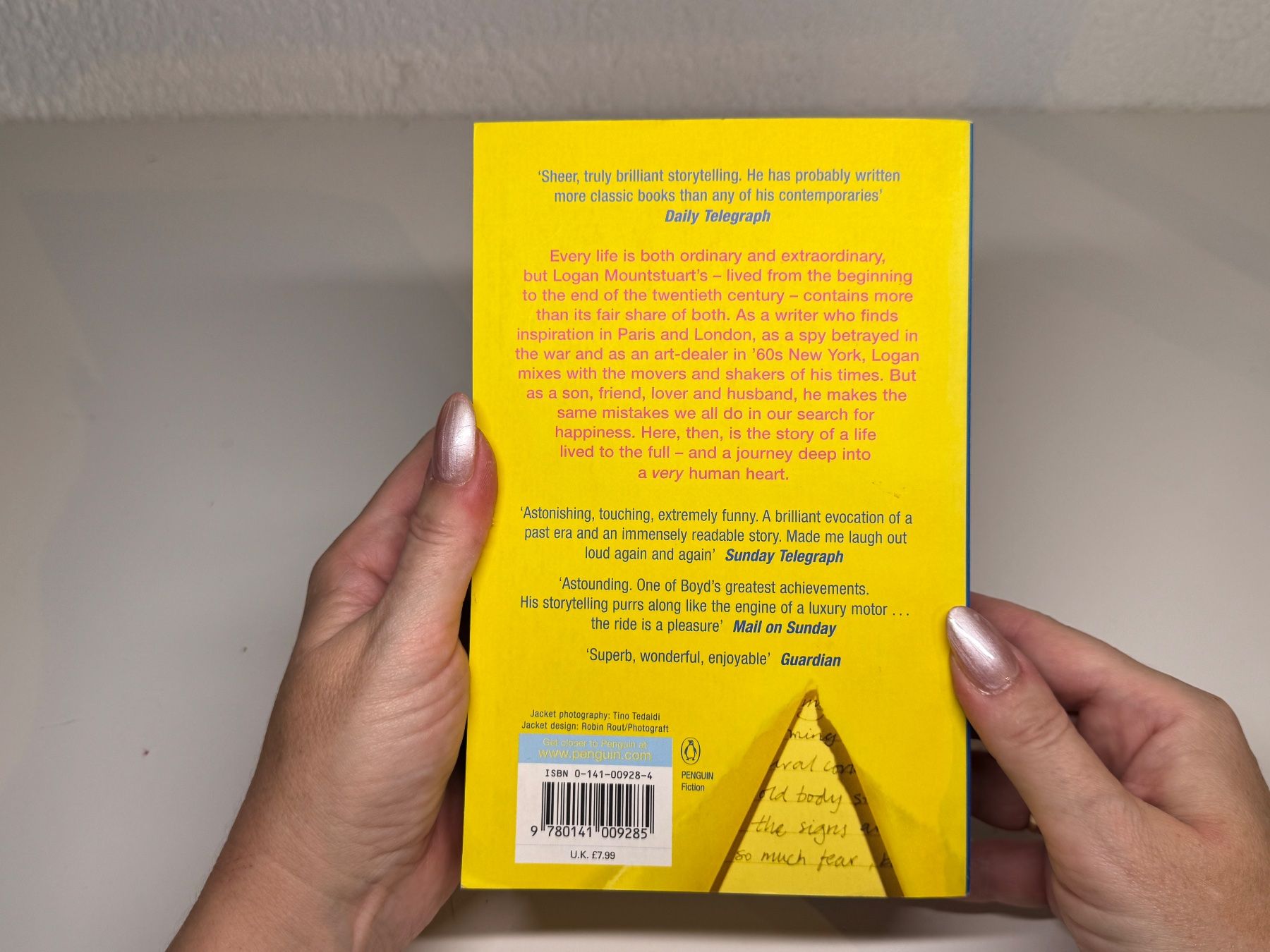 Libri: William Boyd, Any Human Heart – Usato da Grosswangen venduto da English_books 9