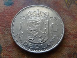 PAYS-BAS  Nederland  1  Gulden  1976