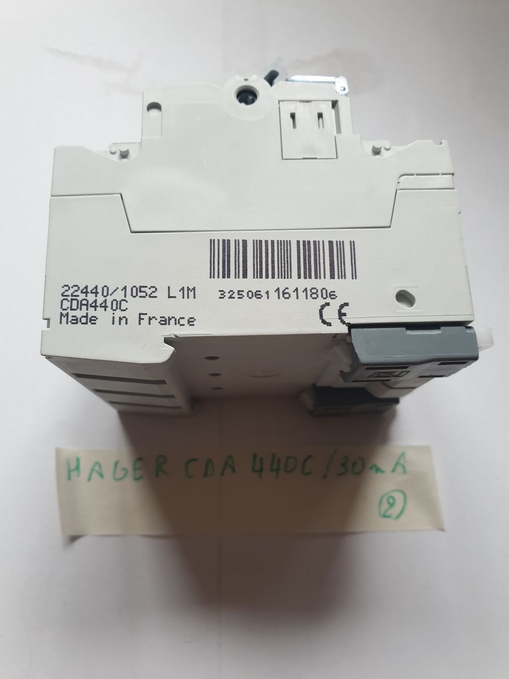 Hager Alimentazione elettrica: Hager CDA DDR 440C /FI 30mA – Usato da Moudon venduto da Amaroli7 3