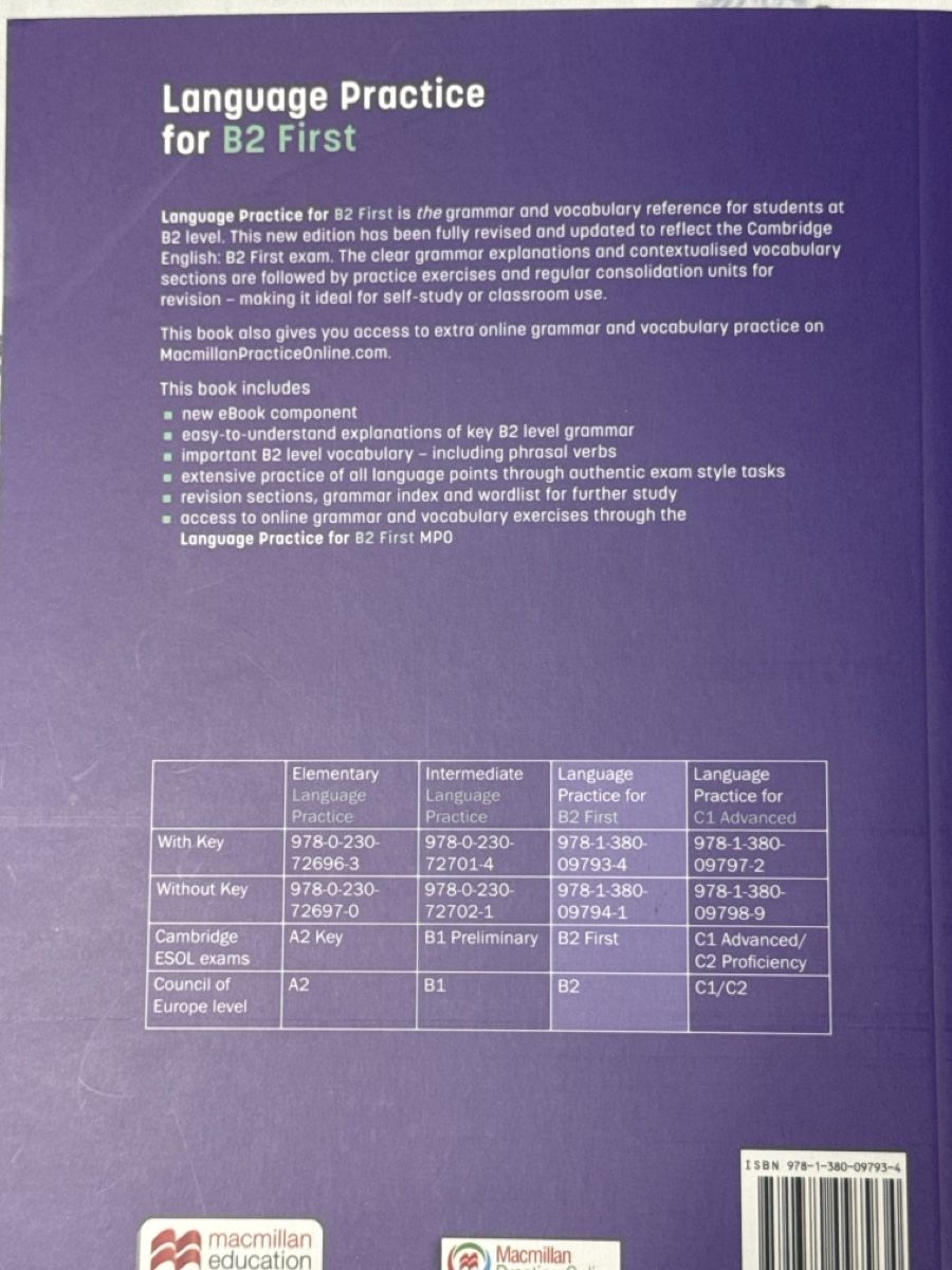 Libri: Michael Vince - Englisch B2 First - Grammatik/Vokabular – Nuovo (secondo la descrizione) da Adlikon b.Regensdf venduto da D_kthas 1