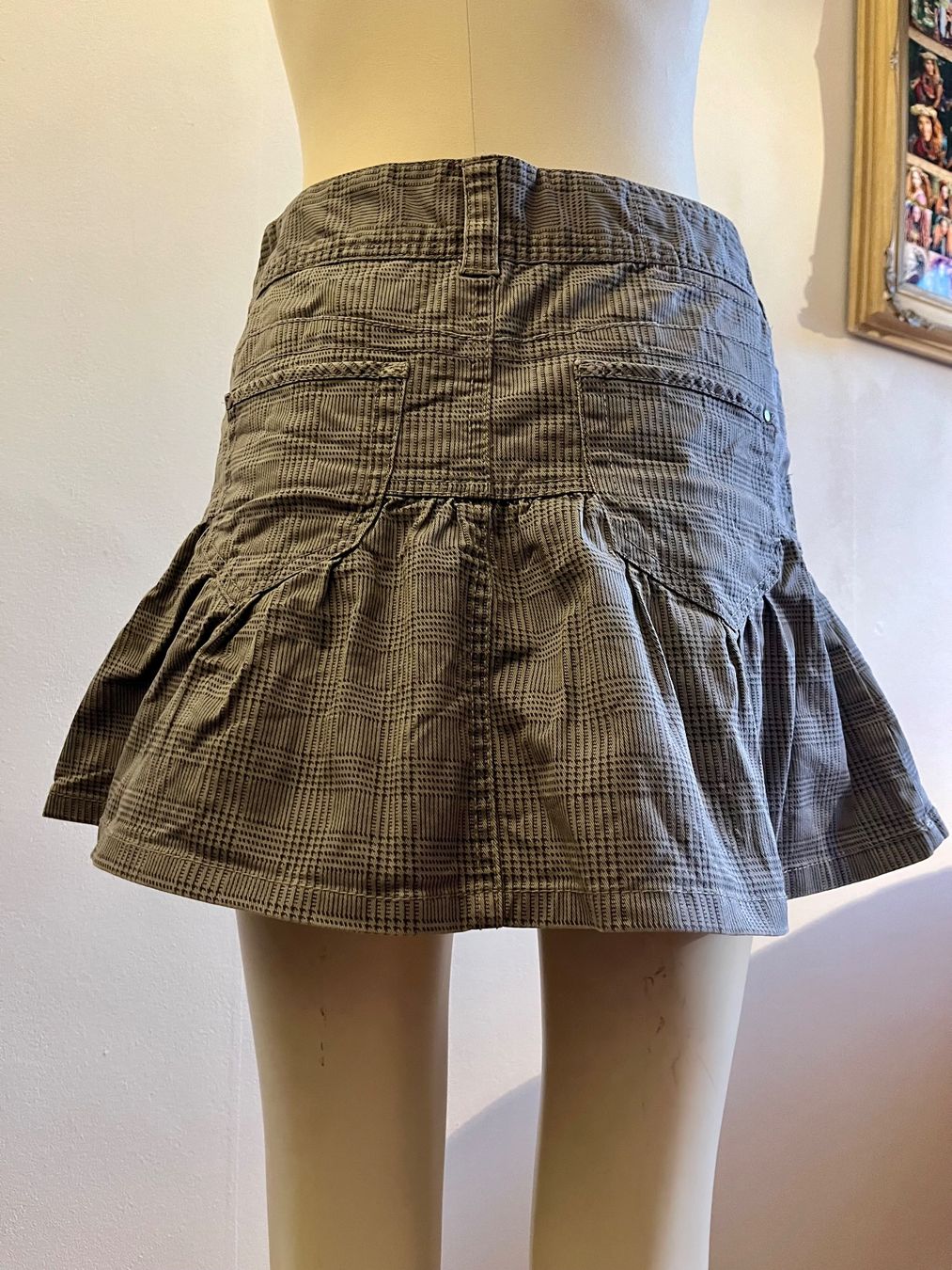 H&M Gonne: H&M Divided Minirock mit Glencheck-Muster | Gr. 36 | cotton – Usato da Zürich venduto da alm_lk65 1